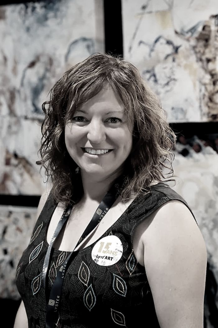 Portrait of the painter Nathalie Dupont Portrait of the painter Nathalie Dupont
